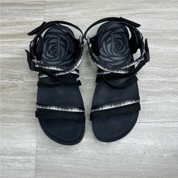 Merrell Terran 3 Cush Lattice Adjustable Strap Athletic Sandals Womens Size 7 - Picture 9 of 11